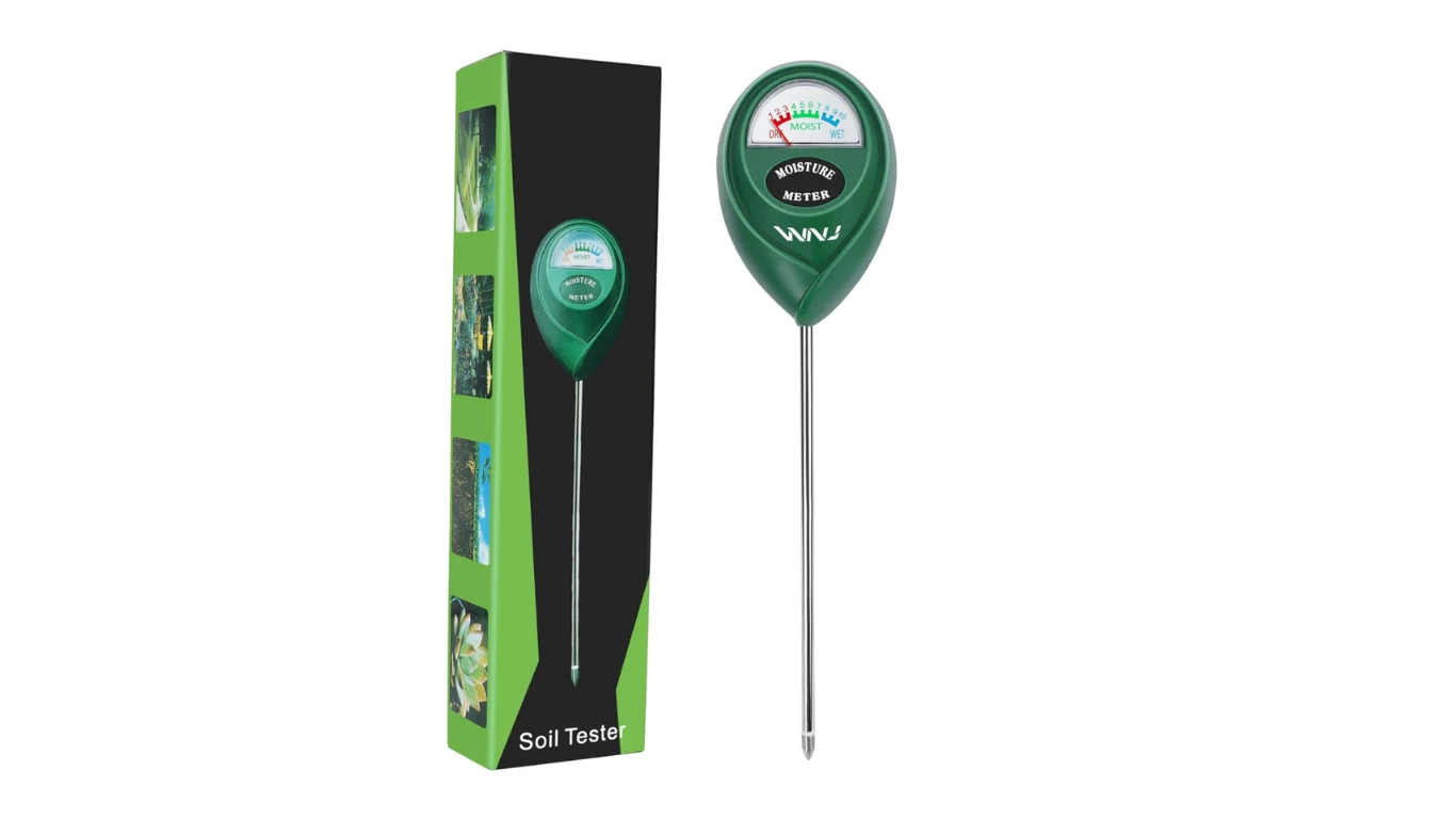 Soil Moisture Meter, Plant Water Monitor, Lawn Moisture Meter，Soil Hygrometer Sensor