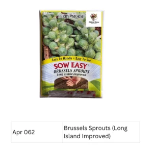Brussels Sprouts (Long Island Improved) Ferry Morse
