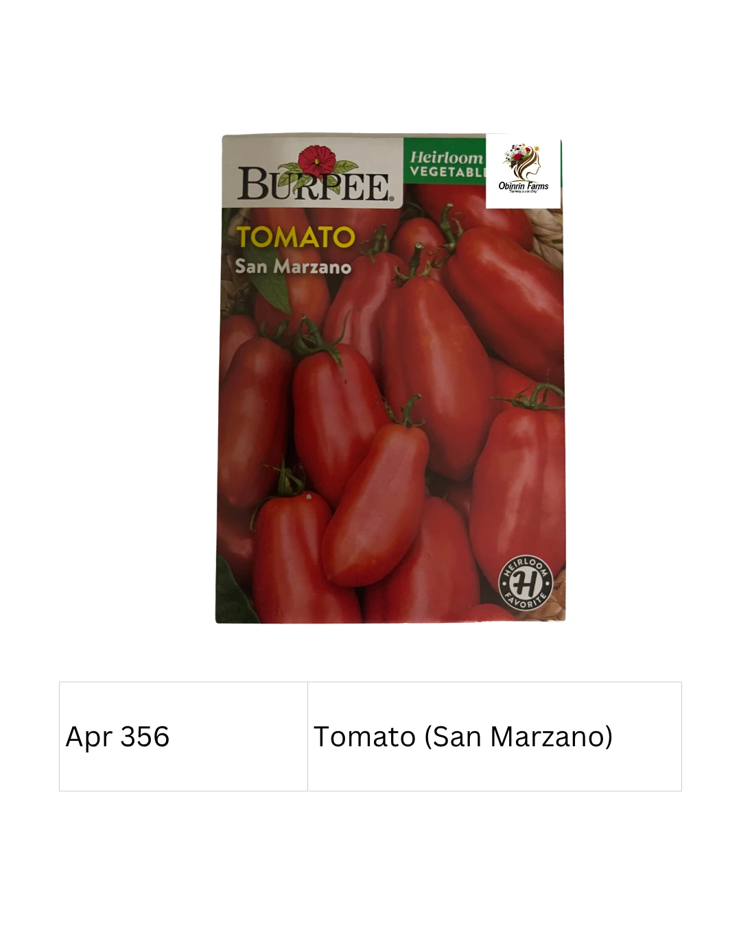 Tomato (San Marzano)