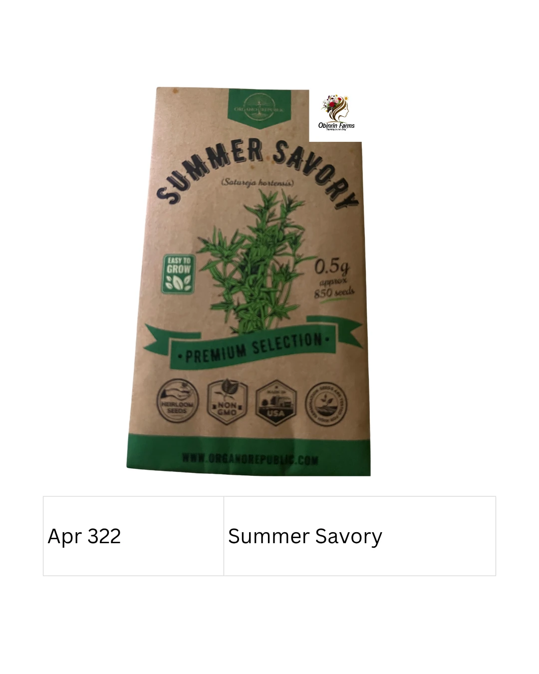 Summer Savory
