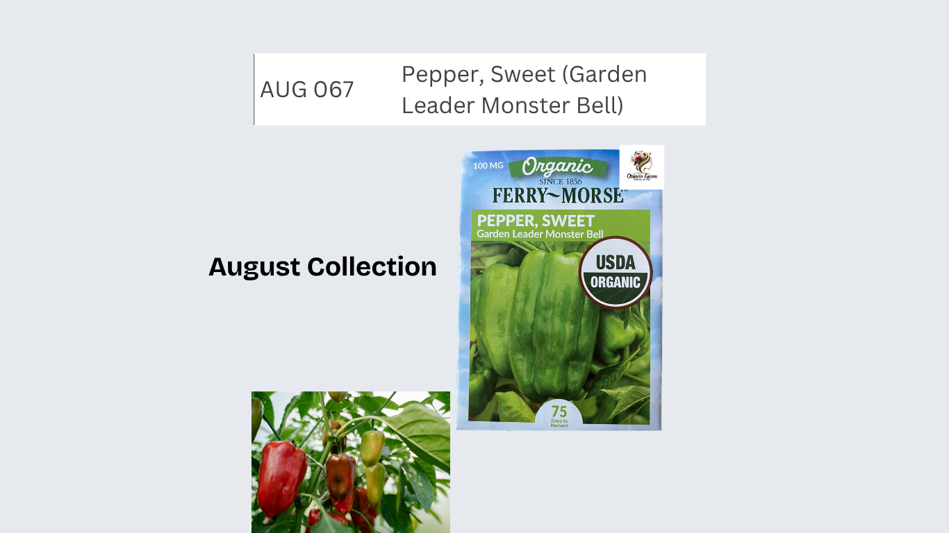Pepper, Sweet (Garden Leader Monster Bell)