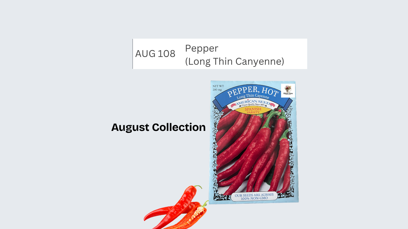 Pepper (Long Thin Canyenne)