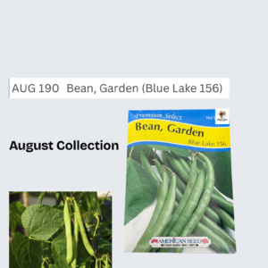 Bean, Garden (Blue Lake 156)