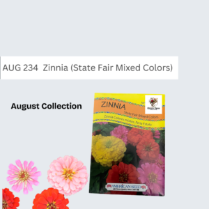 Zinnia (State Fair Mixed Colors)
