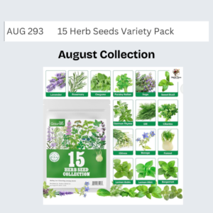 15 Herb Seeds Variety Pack