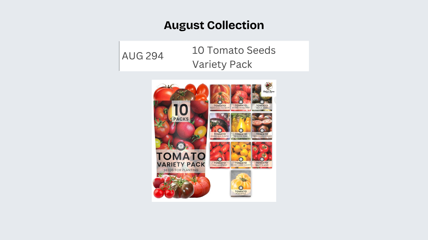 10 Tomato Seeds Variety Pack