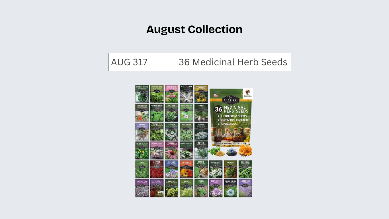 36 Medicinal Herb Seeds