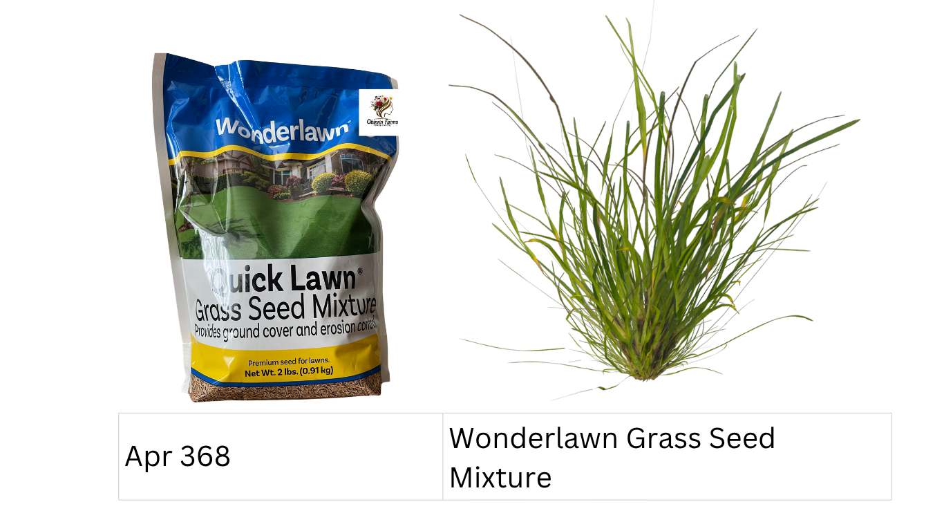 Wonderlawn Grass Seed Mixture