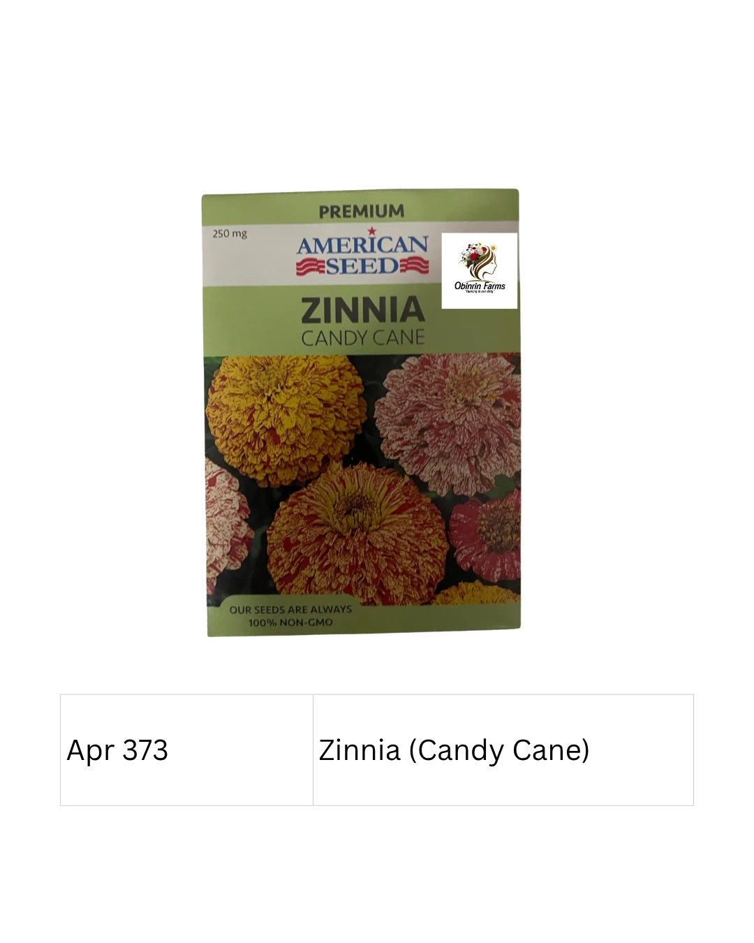 Zinnia (Candy Cane) Premium