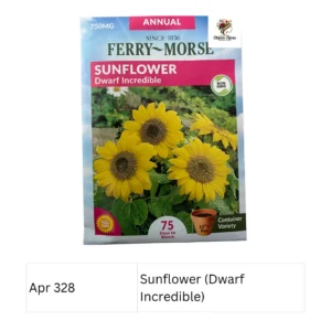 Sunflower (Dwarf Incredible)
