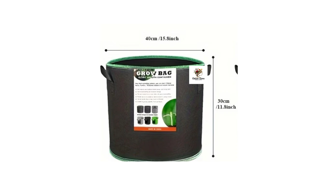 Heavy-Duty 5 Gallon Grow Bags (1PCS)