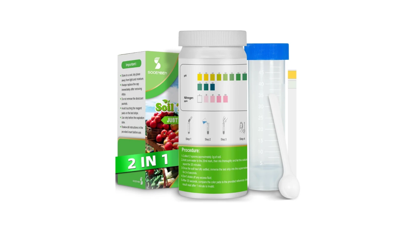 2-in-1 pH & Nitrogen Soil Test Kit