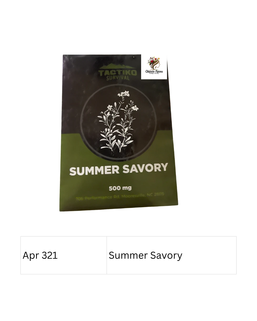 Summer Savory (Tactiko Survival)