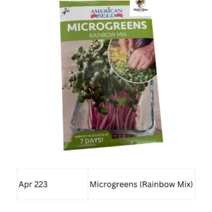 Microgreens (Rainbow Mix)