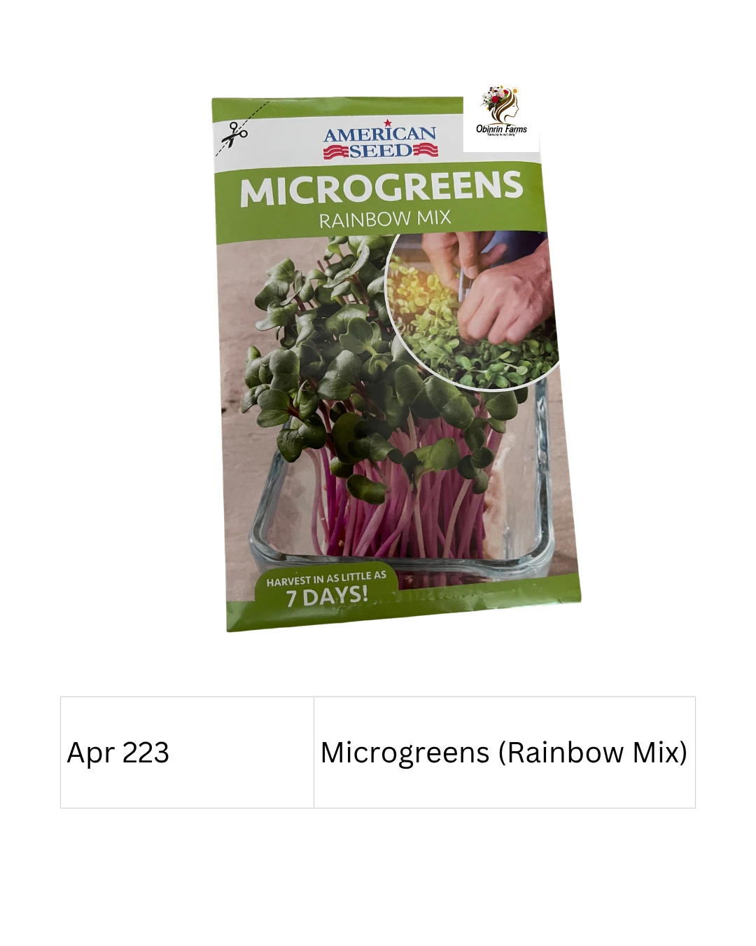 Microgreens (Rainbow Mix)
